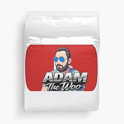 Adam The Travel Vlog Duvet Cover