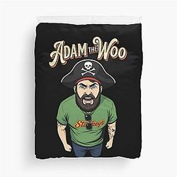 Adam The Woo Memorial Tribute - Rip Adam The Woo In Loving Memory 1974-2025 - Adam The Woo Duvet Cover