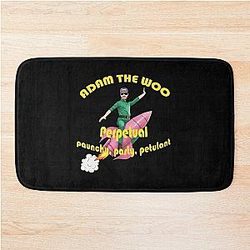 Adam The Woo Memorial Tribute In Loving Memory 1974-2025 Adam Woo Bath Mat