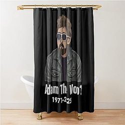 Adam The Woo Memorial Tribute - In Loving Memory 1974-2025 Adam Woo Shower Curtain