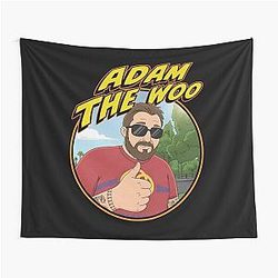Adam Woo Memorial Tribute In Loving Memory 1974-2025 Adam Woo Tapestry