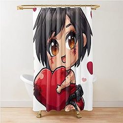 Dead by Daylight Ada Wong Shower Curtain
