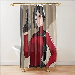 Resident Evil Ada Wong Shower Curtain