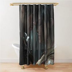 Leon Kennedy & Ada Wong - Shower Curtain