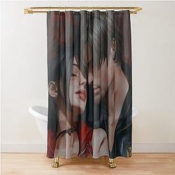 Leon Kennedy and Ada Wong - Shower Curtain