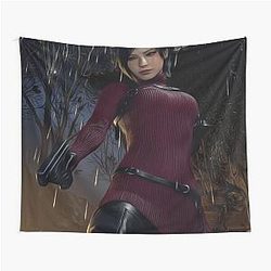 Ada Wong Resident Evil Tapestry