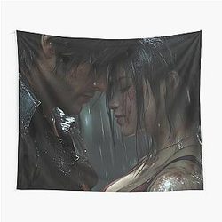 Leon Kennedy and Ada Wong - 5 Tapestry