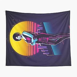 Resident Evil 4 - Ada Wong 80s retro Tapestry