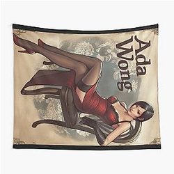 Pinup Ada Wong Tapestry