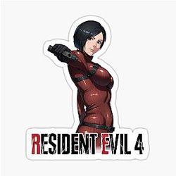 Resident Evil 4 Remake Ada Wong Sticker
