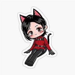 Ada Wong Chibi Sticker