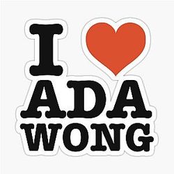 I Heart Ada Wong Sticker