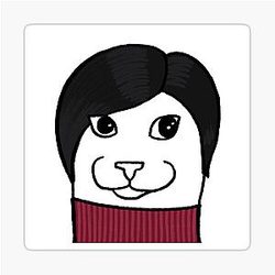 Cat Wong Sticker