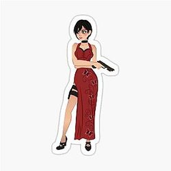 Ada Wong Resident Evil Sticker