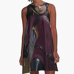 Ada Wong Resident Evil Painting Dress