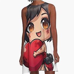 Dead by Daylight - Ada Wong - Love A-Line Dress