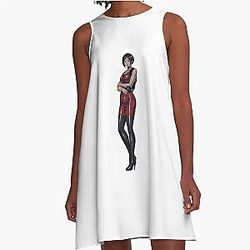 Ada Wong Resident Evil 2 remake anime dress