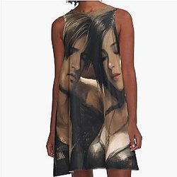Leon Kennedy and Ada Wong - A-Line Dress