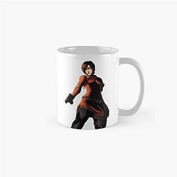 Ada Wong art from Resident Evil classic mug