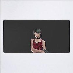 Portrait of Ada Wong from Resident Evil Desk Mat