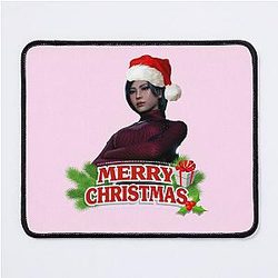 Merry Christmas Ada Wong Resident Evil 4 Remake Mouse Pad
