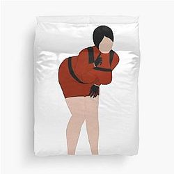 Chubby Ada Wong Duvet Cover