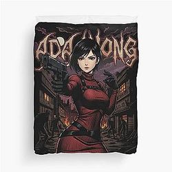Ada Wong Anime Fanart Duvet Cover