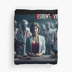 Ada Wong The Scientist Duvet Cover