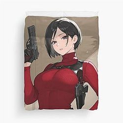 Resident Evil Ada Wong Duvet Cover