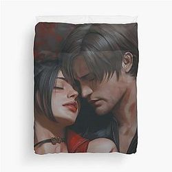 Leon Kennedy and Ada Wong - Duvet Cover
