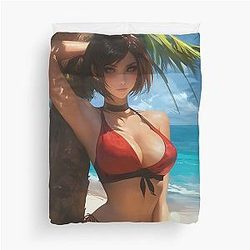 Swimsuit Ada Wong Duvet Cover