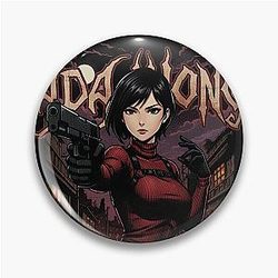 Ada Wong Anime Fanart Pin