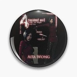 Ada Wong Character Poster Pin