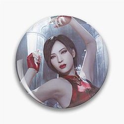 Ada Wong Resident Evil fanart Pin