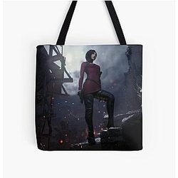 Resident Evil 4 Remake Separate Ways Ada Wong All Over Print Tote Bag