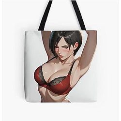 Ada Wong A5 All Over Print Tote Bag