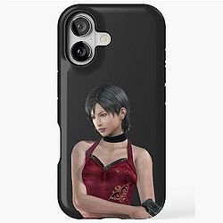Portrait Ada Wong from Resident Evil iPhone Case