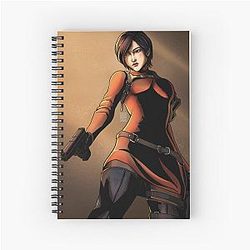 Ada Wong art from Resident Evil Notebook
