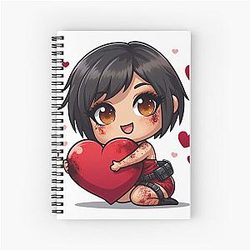 Dead by Daylight Ada Wong - Spiral Notebook