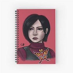 Ada Wong Resident Evil 4 Spiral Notebook