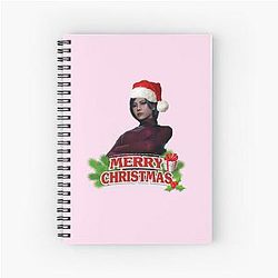Merry Christmas Ada Wong Resident Evil 4 remake Spiral Notebook