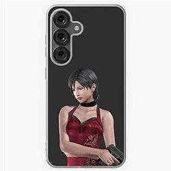Portrait Ada Wong from Resident Evil Soft Case for Samsung Galaxy