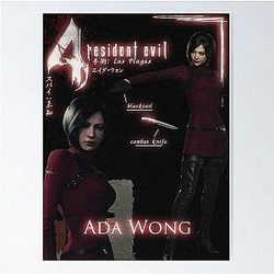 Ada Wong Character Poster