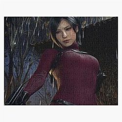 Ada Wong Resident Evil Painting Jigsaw Puzzle