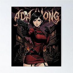 Ada Wong Fan Art Poster