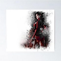 Resident Evil 4 Separate Ways Ada Wong Version 2 (No Logo) Poster