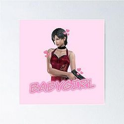 Ada Wong resident evil 4 Poster