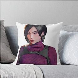 ADA Wong Resident Evil 4 Throw Pillow