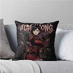 Ada Wong Anime Fan Art Pillow