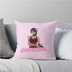 Ada Wong Resident Evil 4 Throw Pillow
